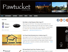 Tablet Screenshot of pawtucketlocalnews.com